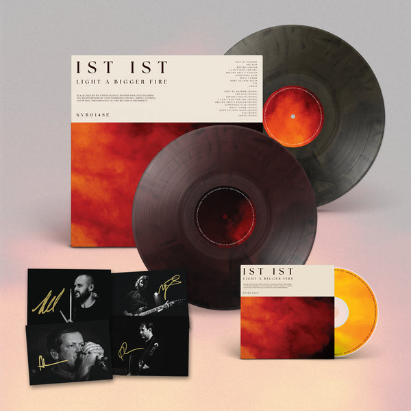 IST IST - 'Light A Bigger Fire' - Special Edition Eco 2LP + CD + Signed Postcards